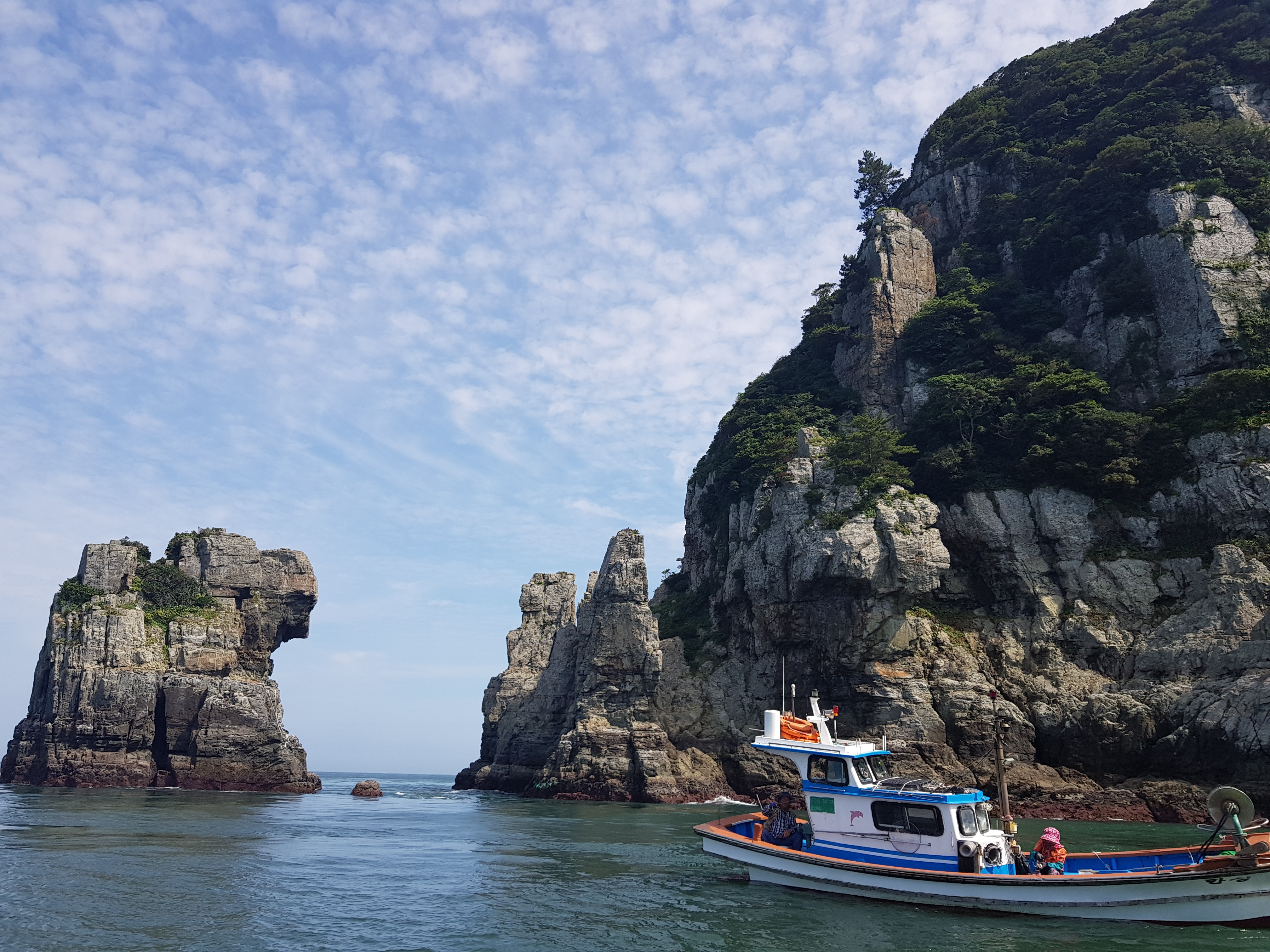 神仙台方向的远眺